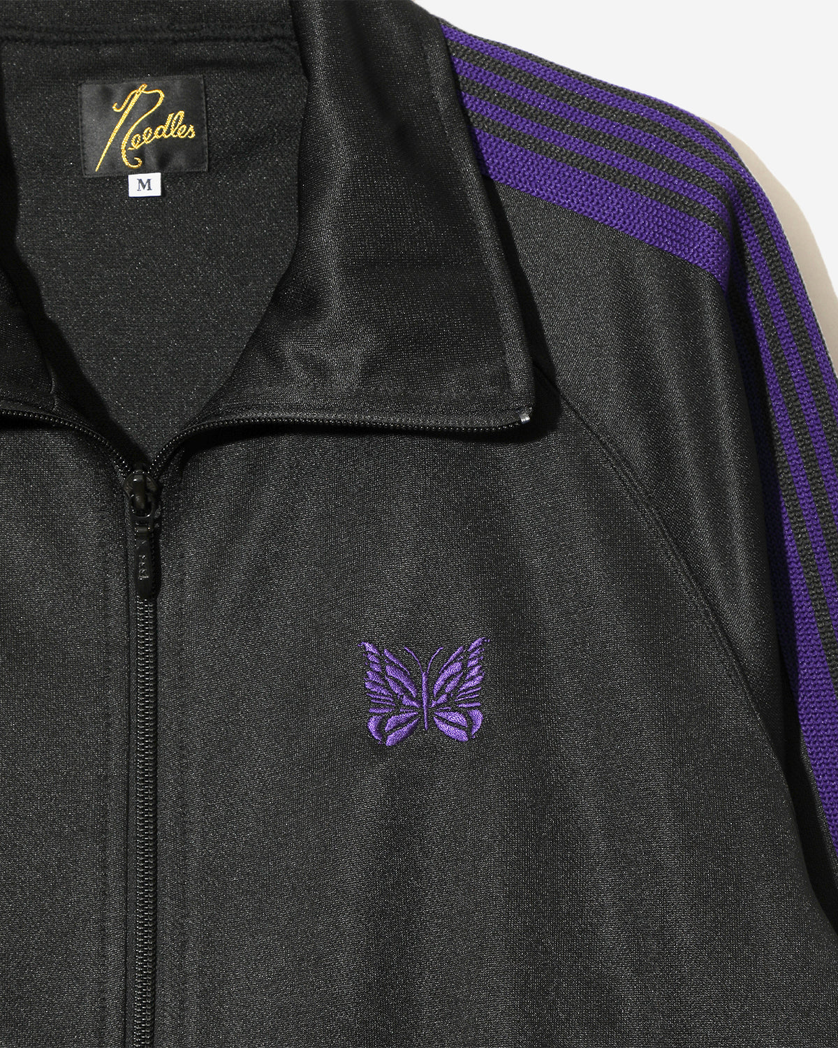 Track Jacket - Poly Smooth - Black