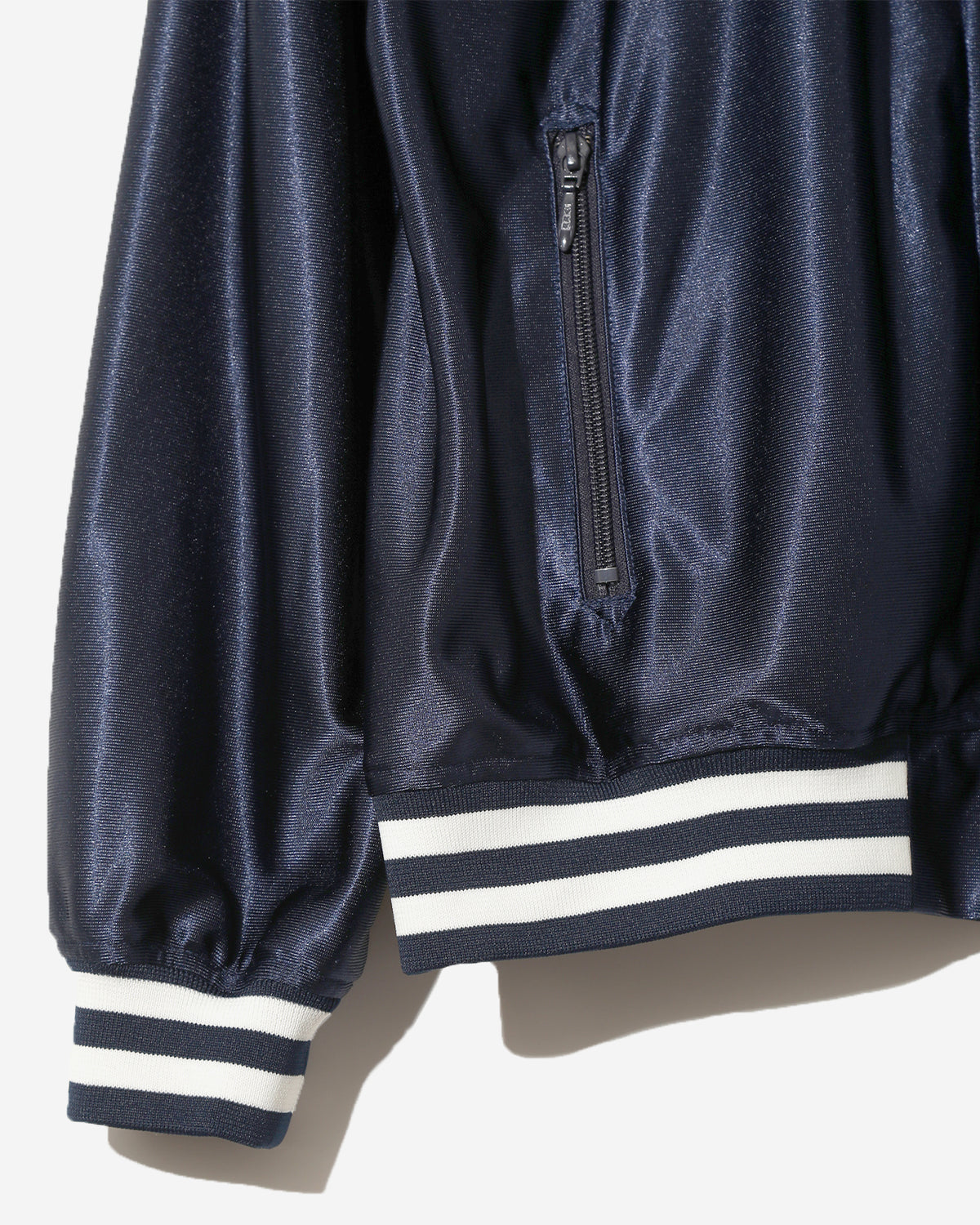 Track Jacket - Tricot Sateen - Navy