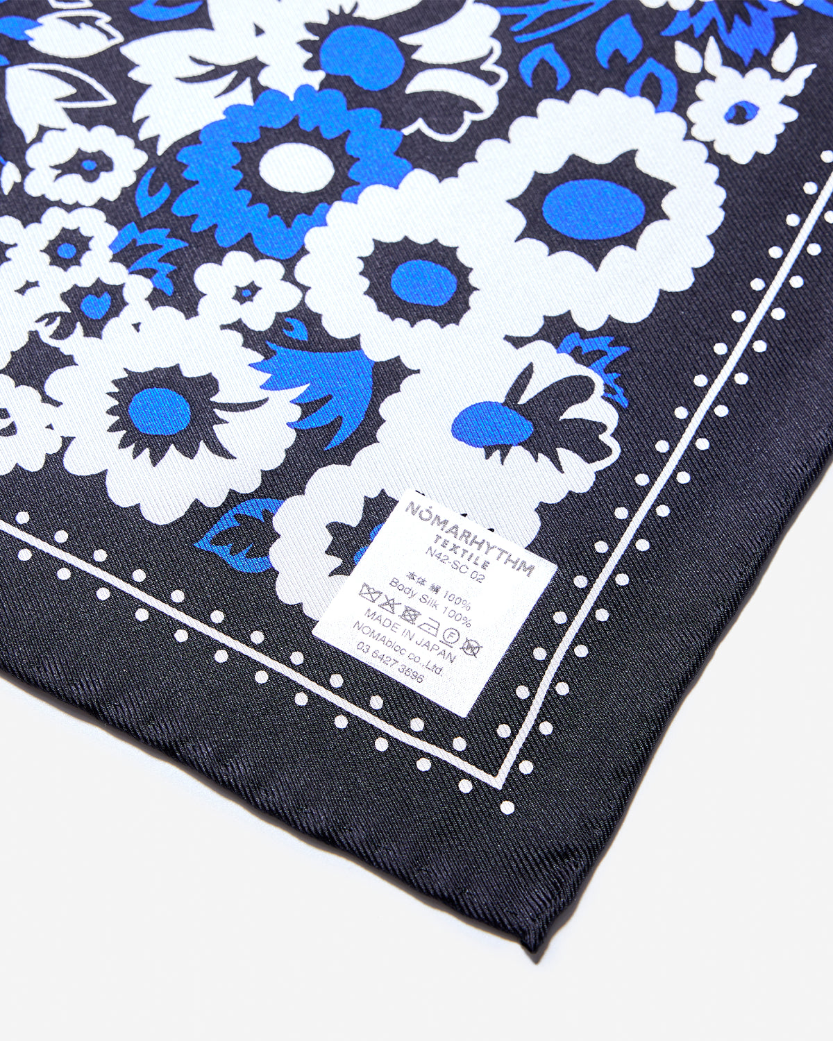 DYG Silk Scarf - Black