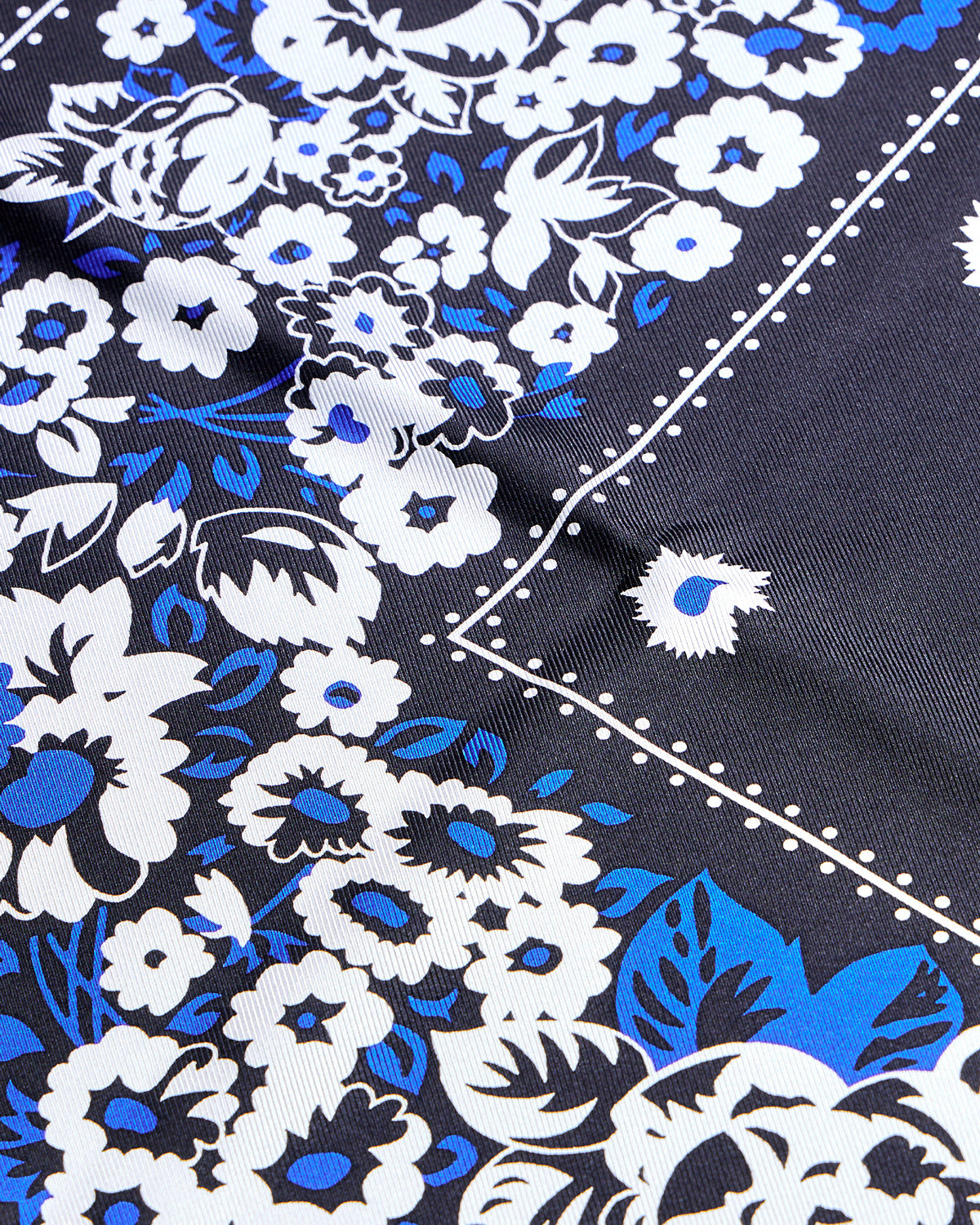 DYG Silk Scarf - Black