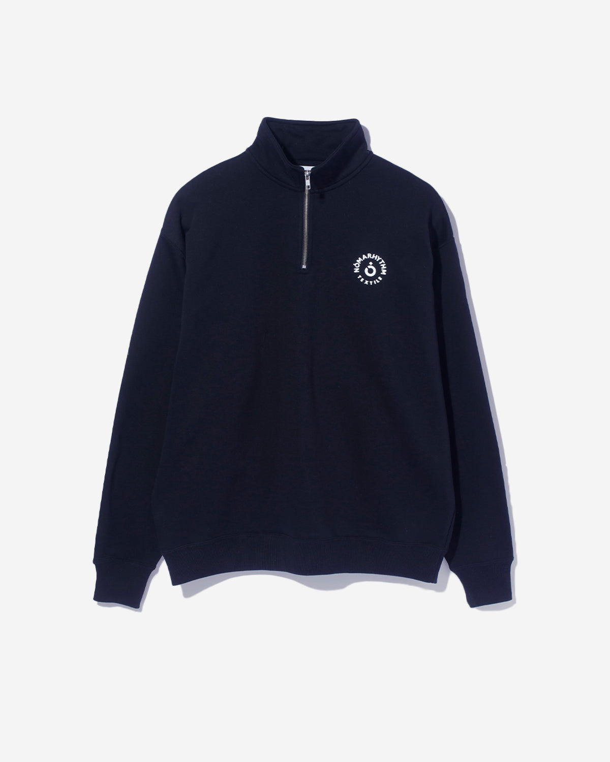 Half Zip Sweat - Black