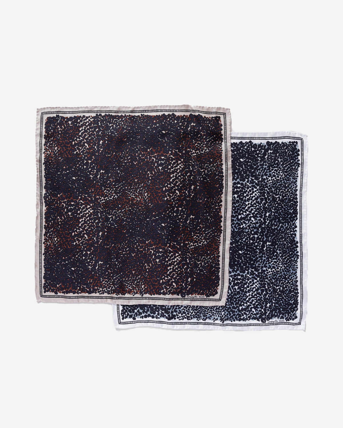 Leopard Bandana Scarf - Brown