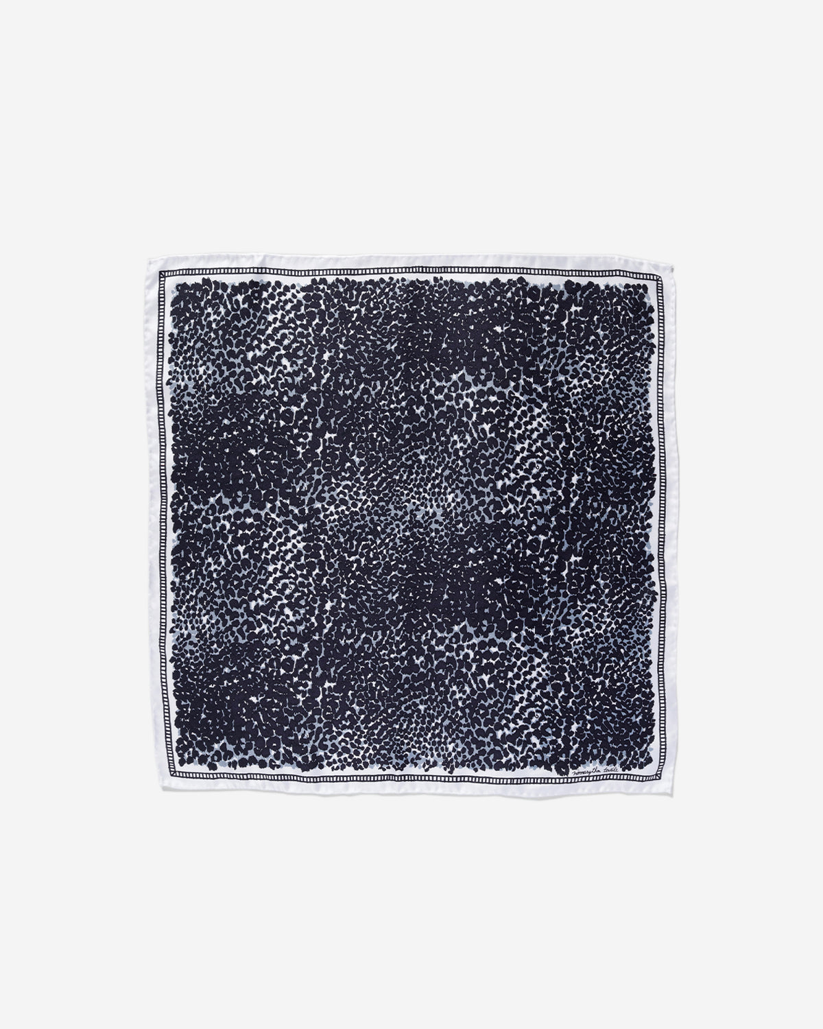 Leopard Bandana Scarf - Gray