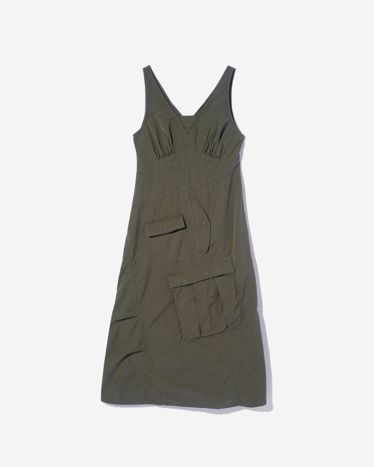 Noma x Needles Rebuild Long Dress - Olive