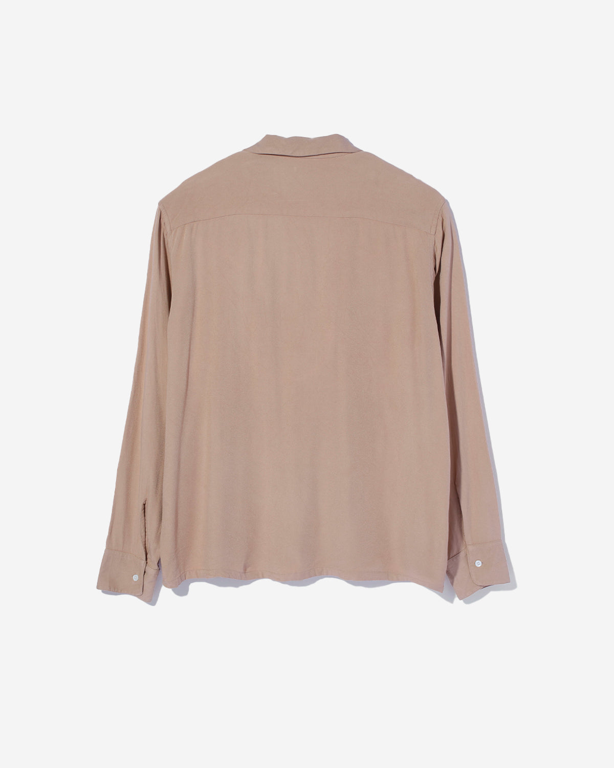 Quilt Embroidery Shirt - Lt Beige