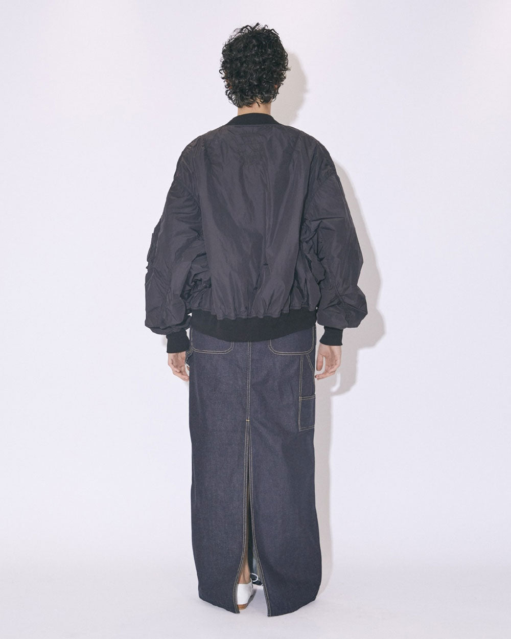 Nylon Twill MA-1 Blouson - Black