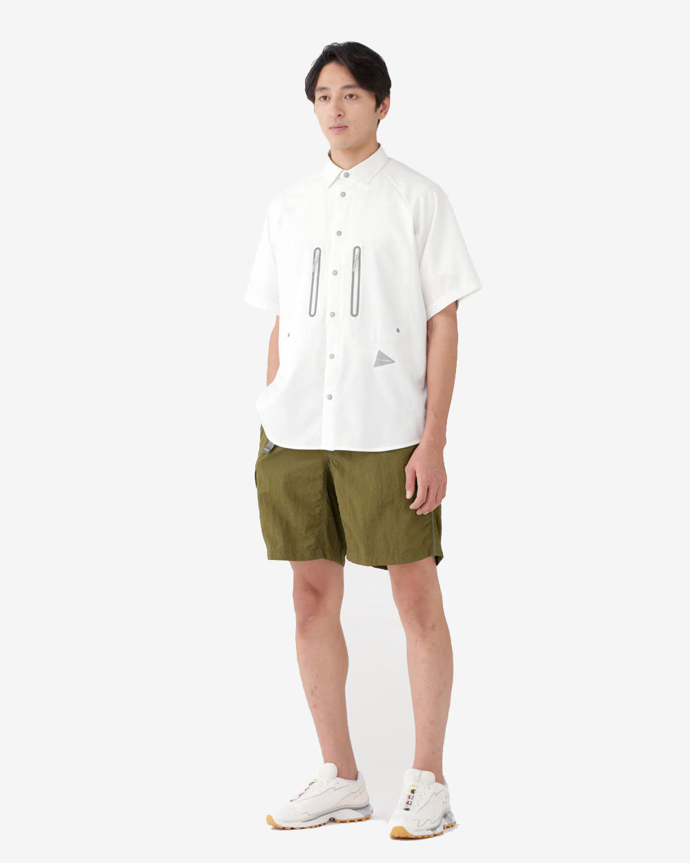 Ny Taffeta Hiker Short Pants - Dark Khaki