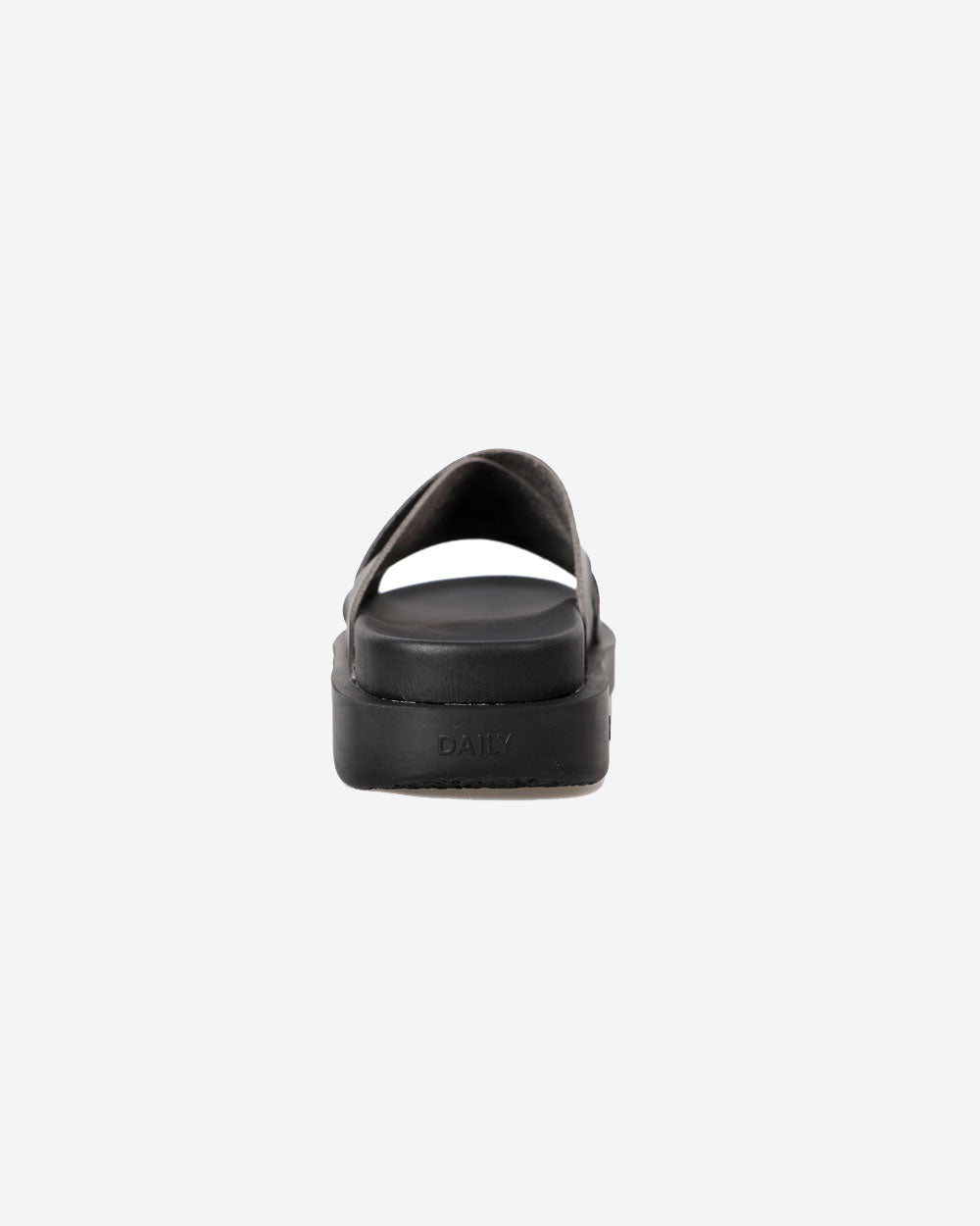 Office Slide Leather - Black