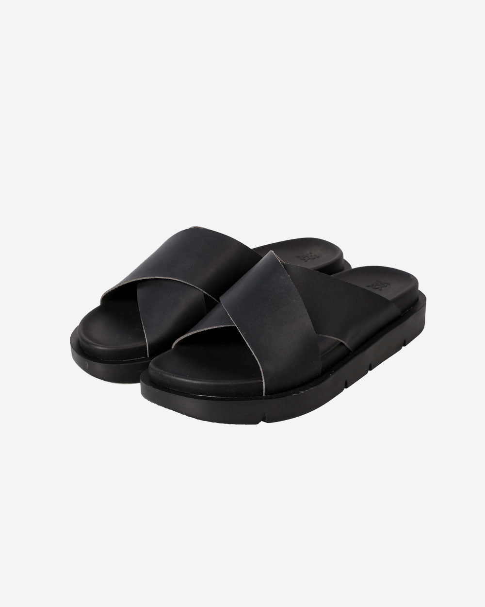 Office Slide Leather - Black