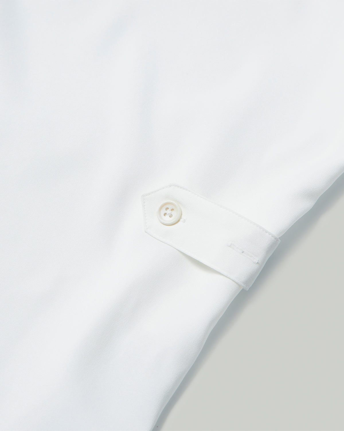 Henry Shirt - Oversized Band Collar Shirt - White