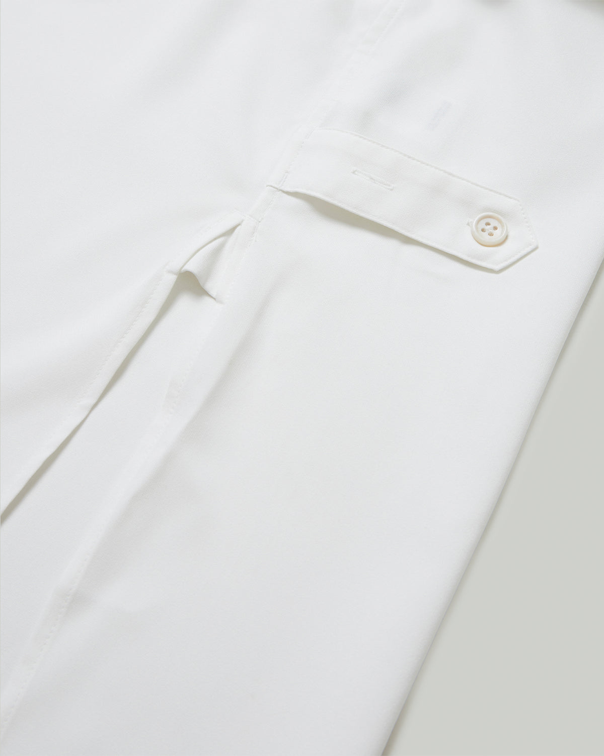 Kevin Shirt - Oversized Collared Shirt - White