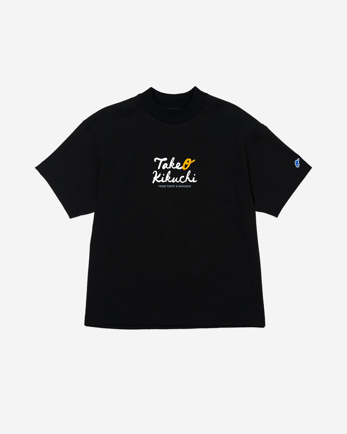 ONION X TAKEO KIKUCHI Oversized Logo Tee - Black