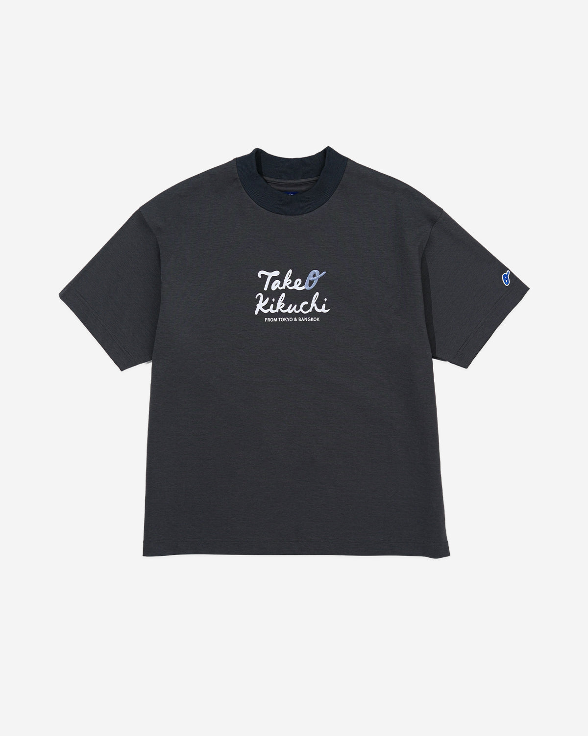 Exclusive Color - Oversized Logo Tee - Dark Grey