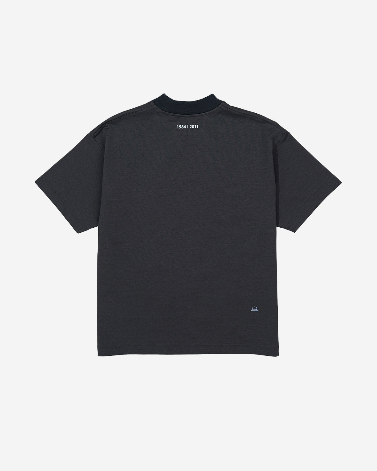 Exclusive Color - Oversized Logo Tee - Dark Grey