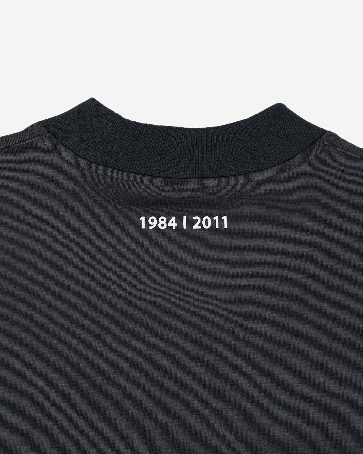 Exclusive Color - Oversized Logo Tee - Dark Grey