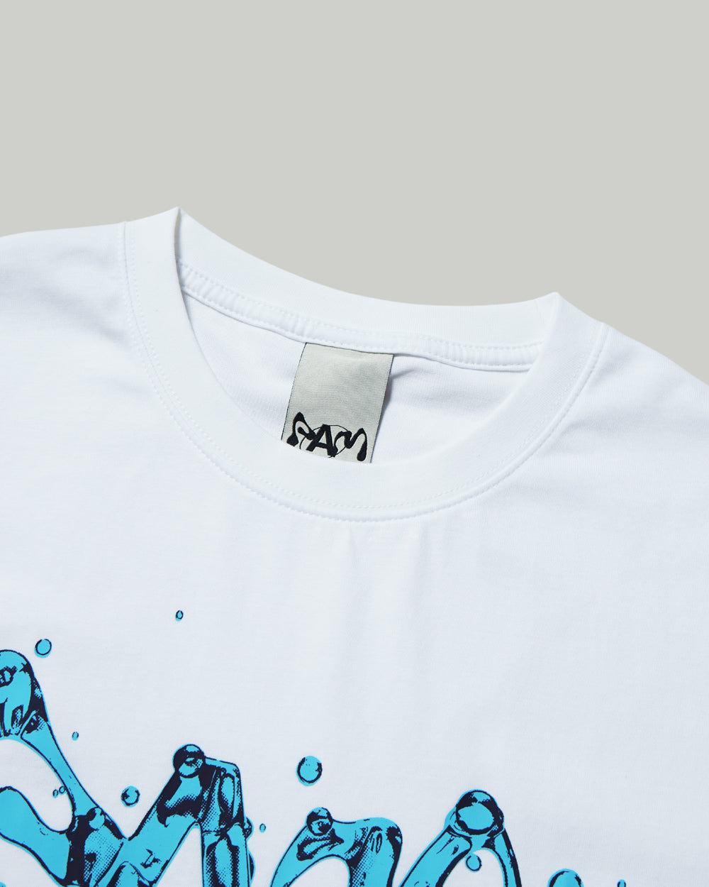 Splash SS Tee - White