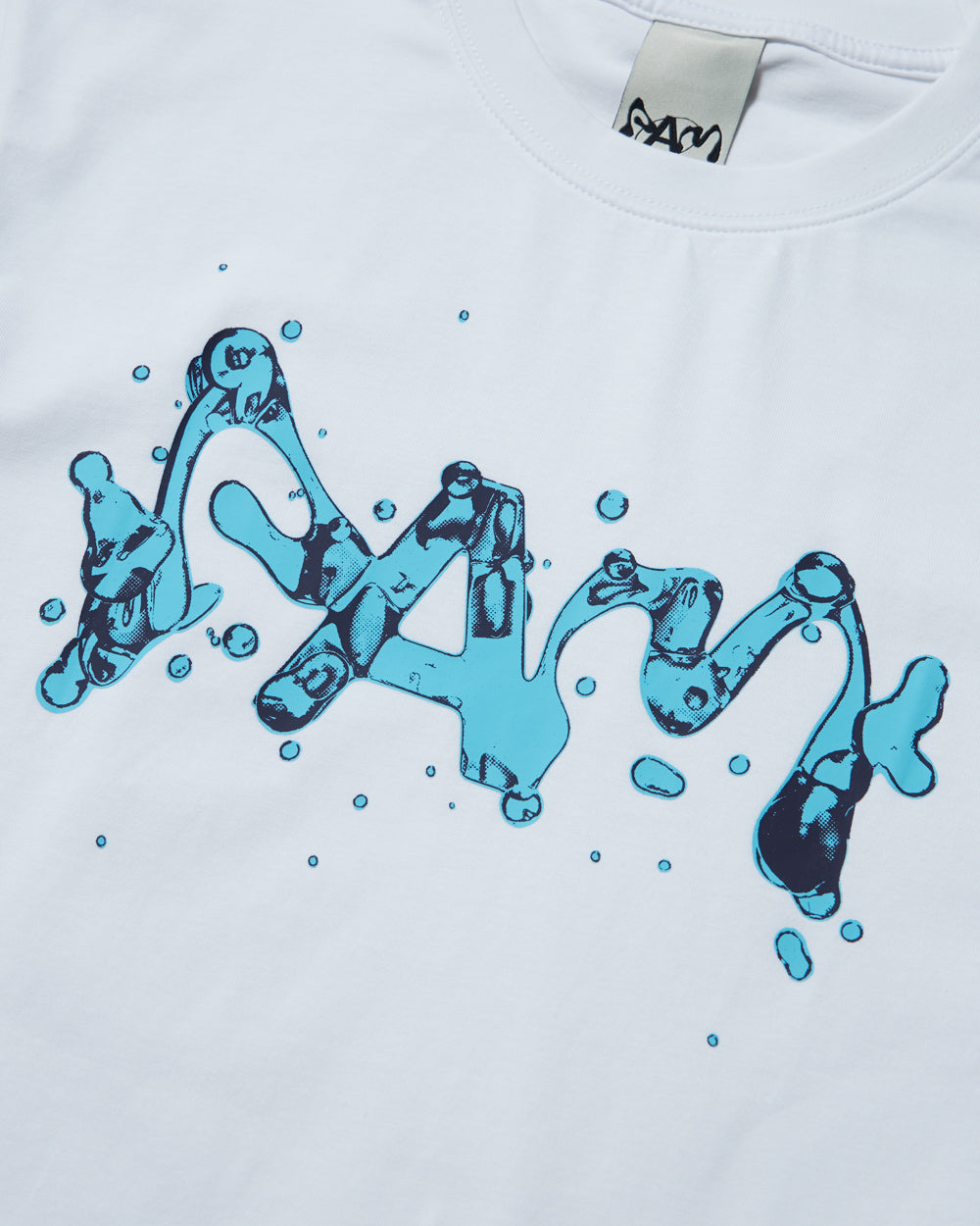 Splash SS Tee - White