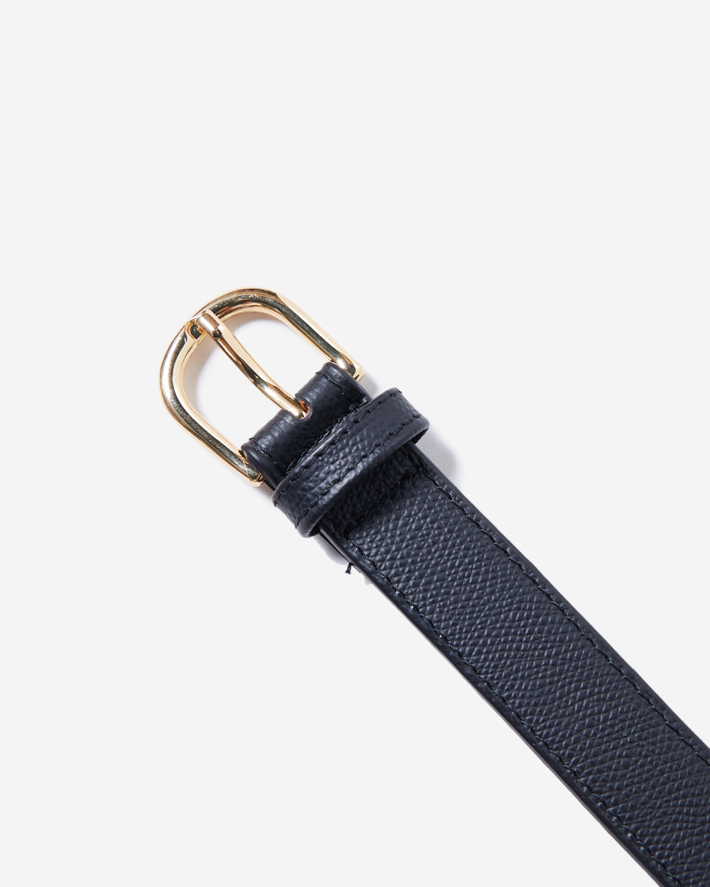 Slim Belt Full Grain - Black