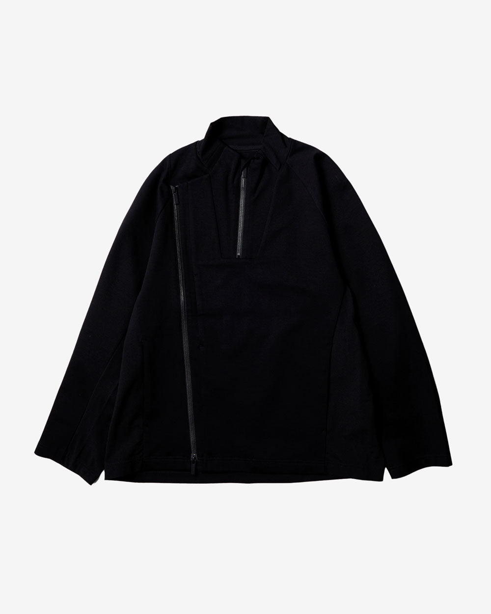 Zip Pullover - Black