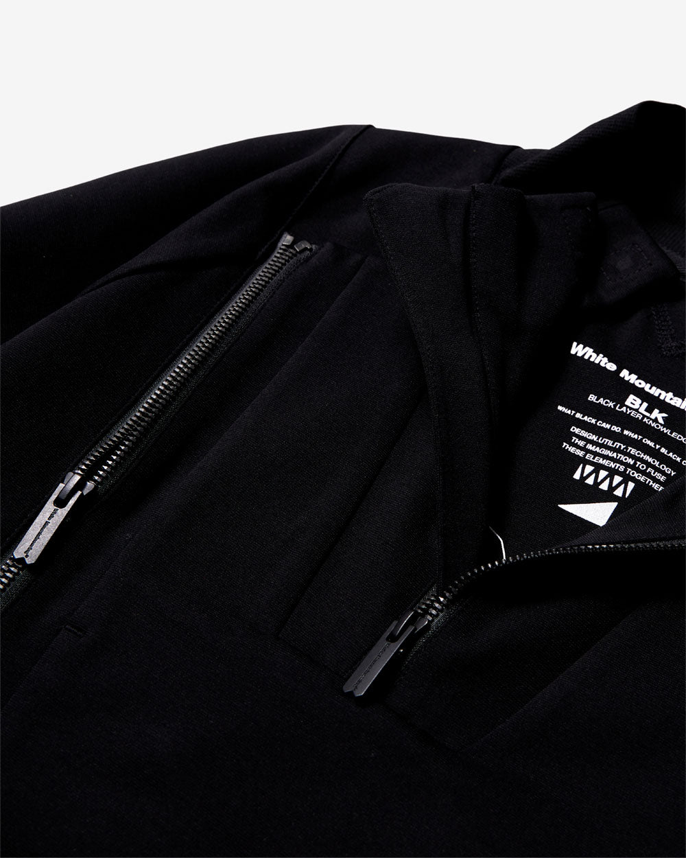 Zip Pullover - Black