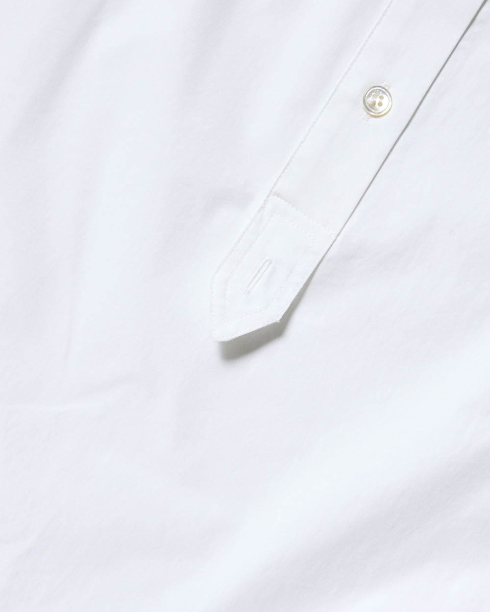 Villeroy Gather Sleeve Shirt Dress - Optic White