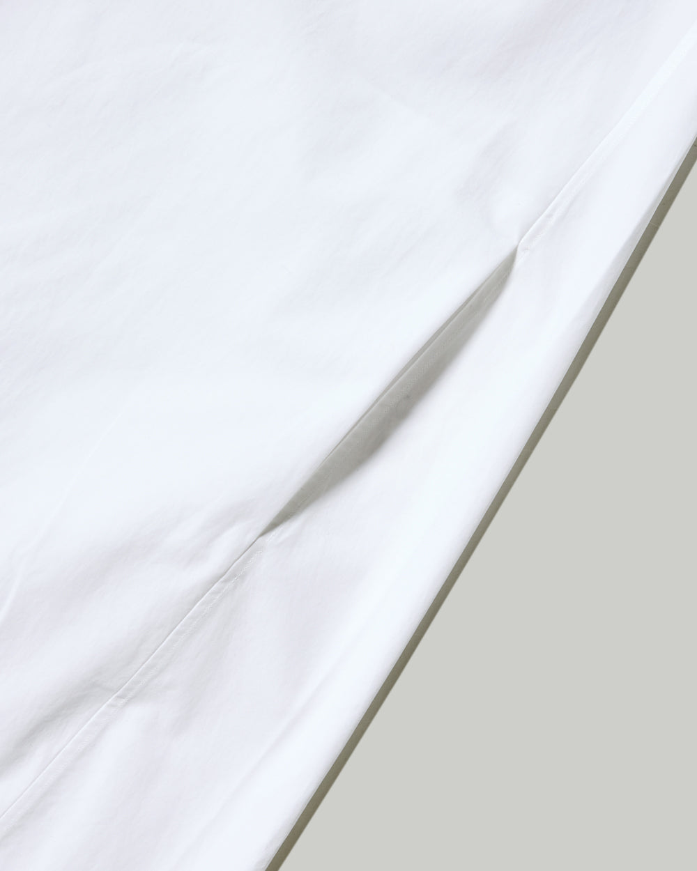 Villeroy Gather Sleeve Shirt Dress - Optic White