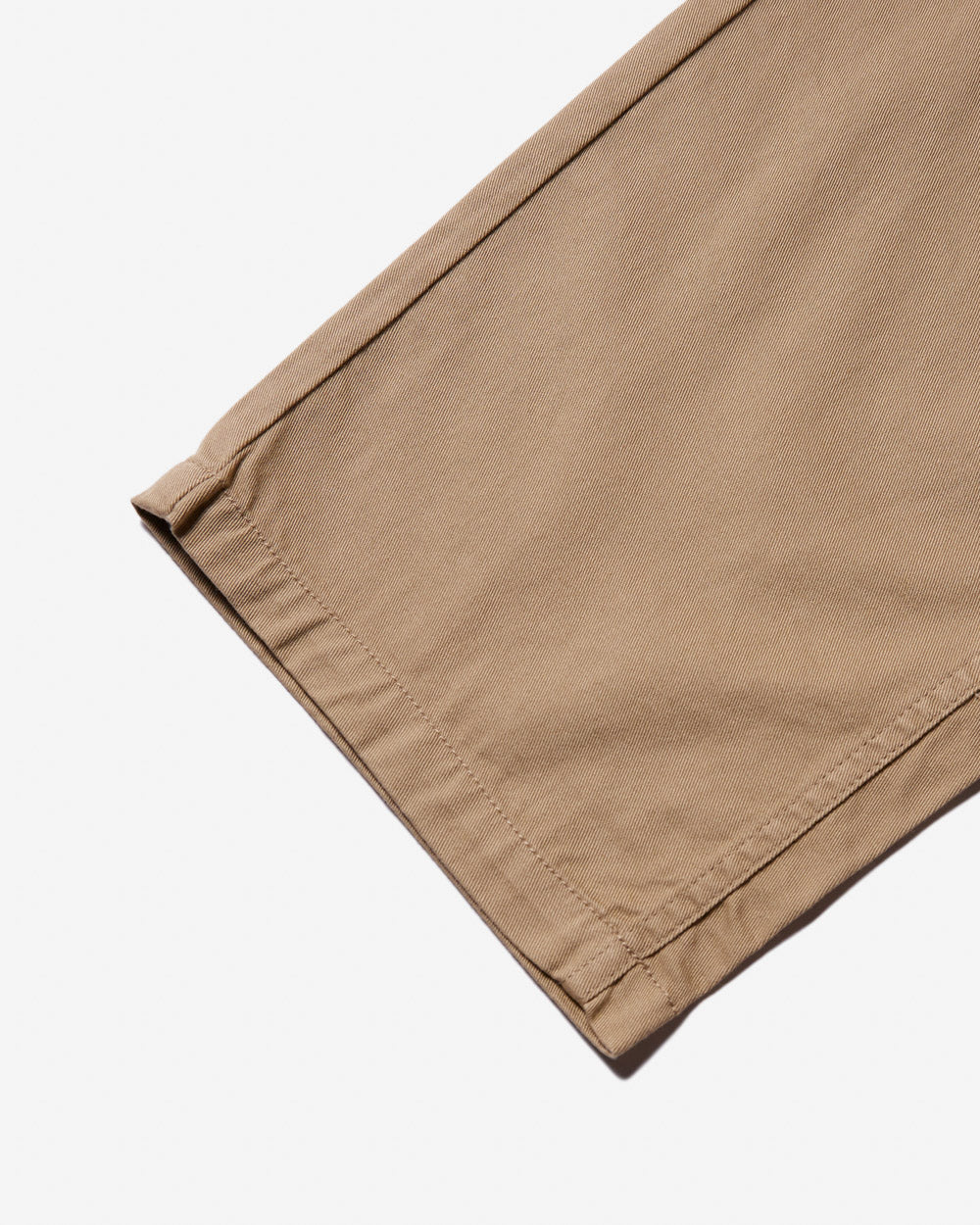 Wide Tuck Pants - Beige