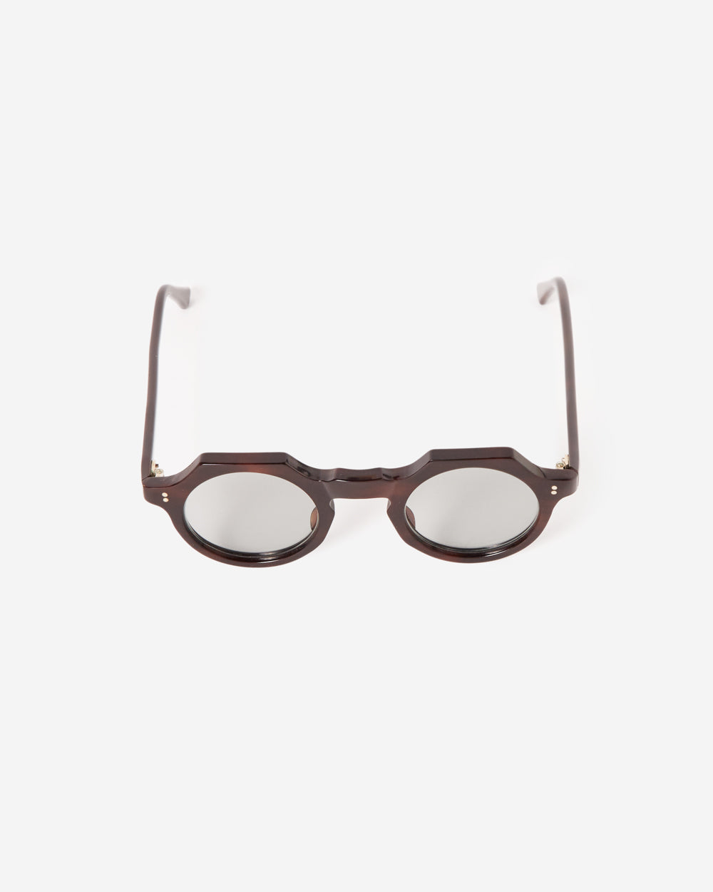 True Vintage - Crown Panto Round - Dark Havana/Smoke Lens