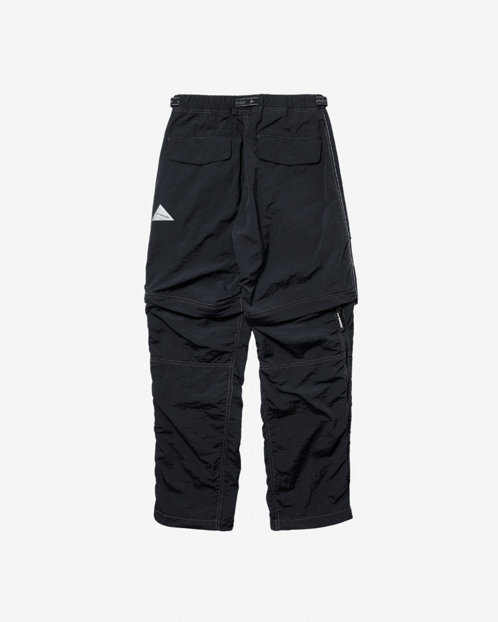 NY Taffeta Hiker 2Way Pants - Black