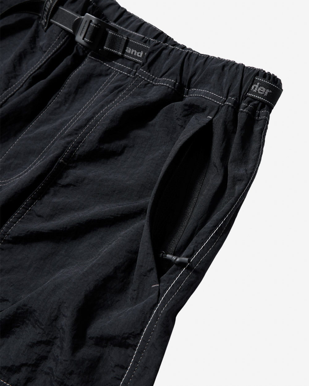 NY Taffeta Hiker 2Way Pants - Black