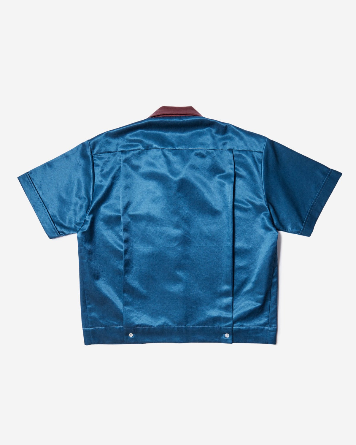 Onion Bowling Shirt - Deep Ocean Blue - Bordeaux