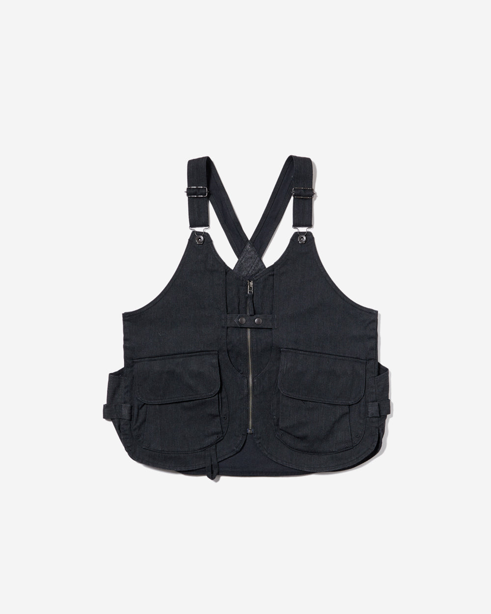 Takibi Denim Vest - Black