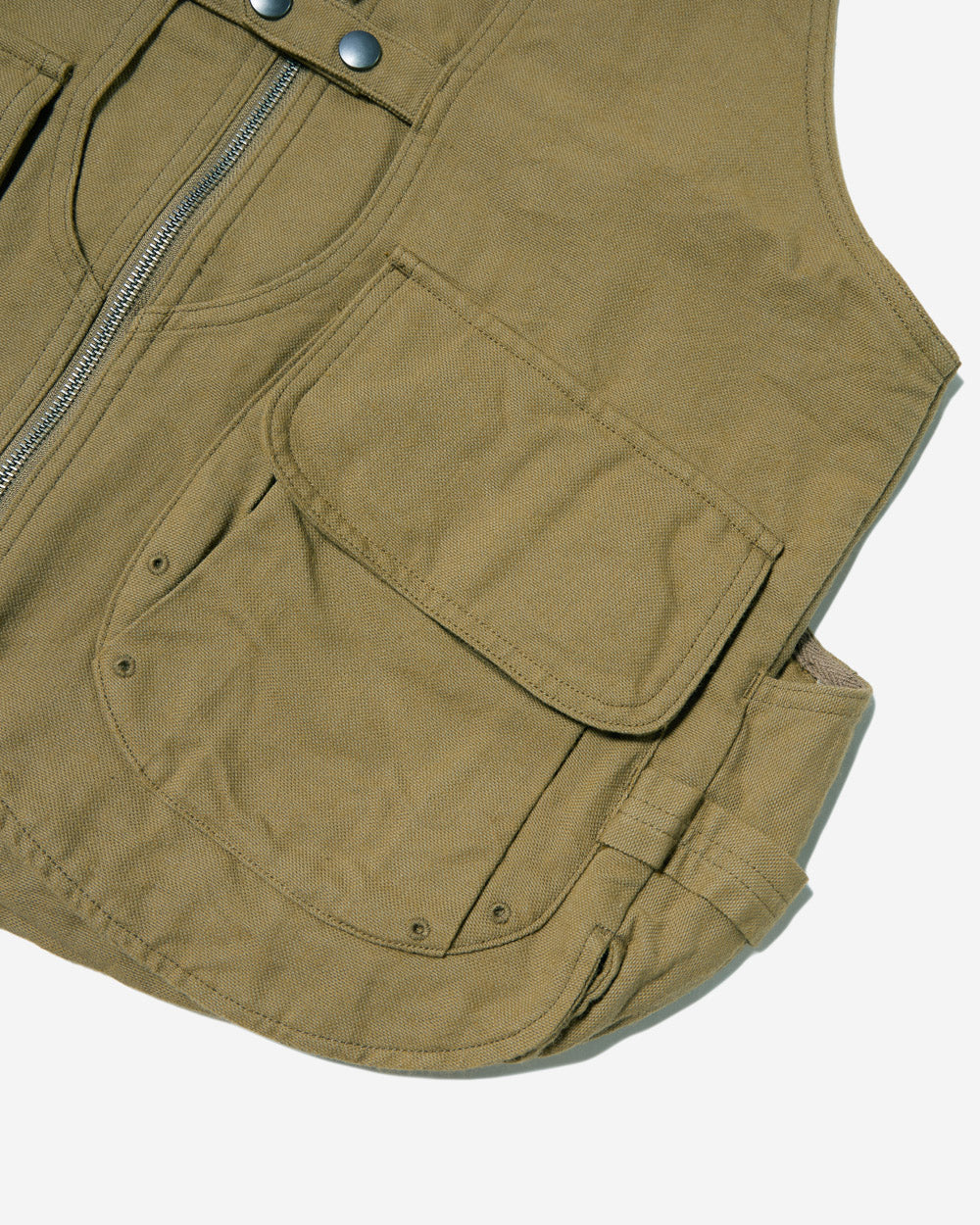 Takibi Duck Vest - Olive