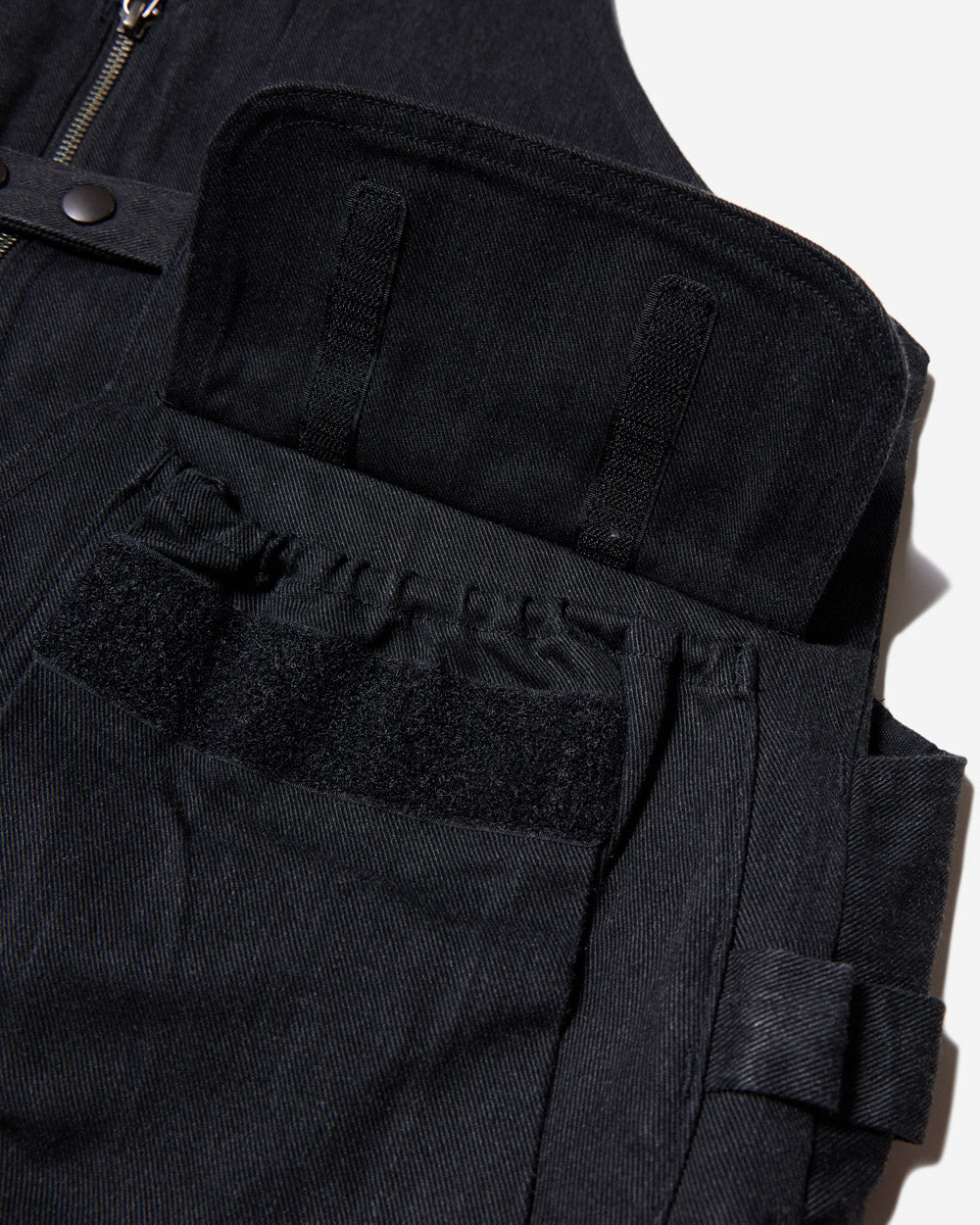 Takibi Denim Vest - Black