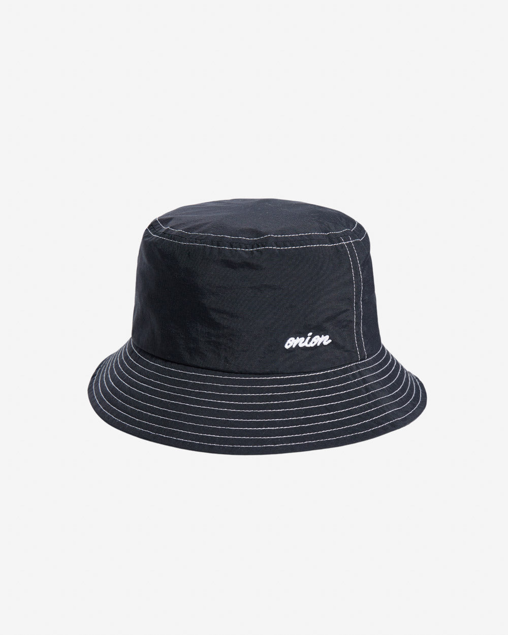 Nylon Bucket Hat -Black