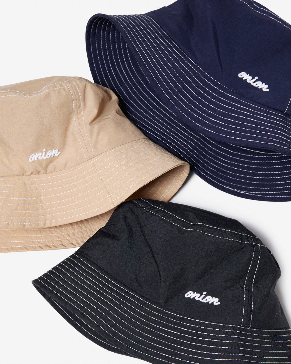 Nylon Bucket Hat -Black