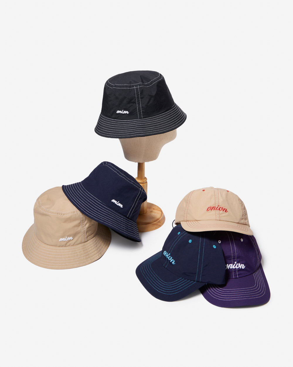 帽子 OVY Cotton Nylon Bucket Hat Cotton Nylon Water-Repellent Bucket Hat (black) | OVY