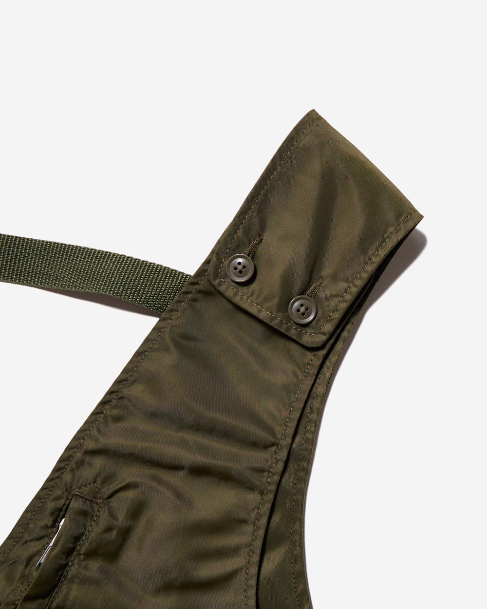 Shoulder Vest - Olive Nylon Ripstop