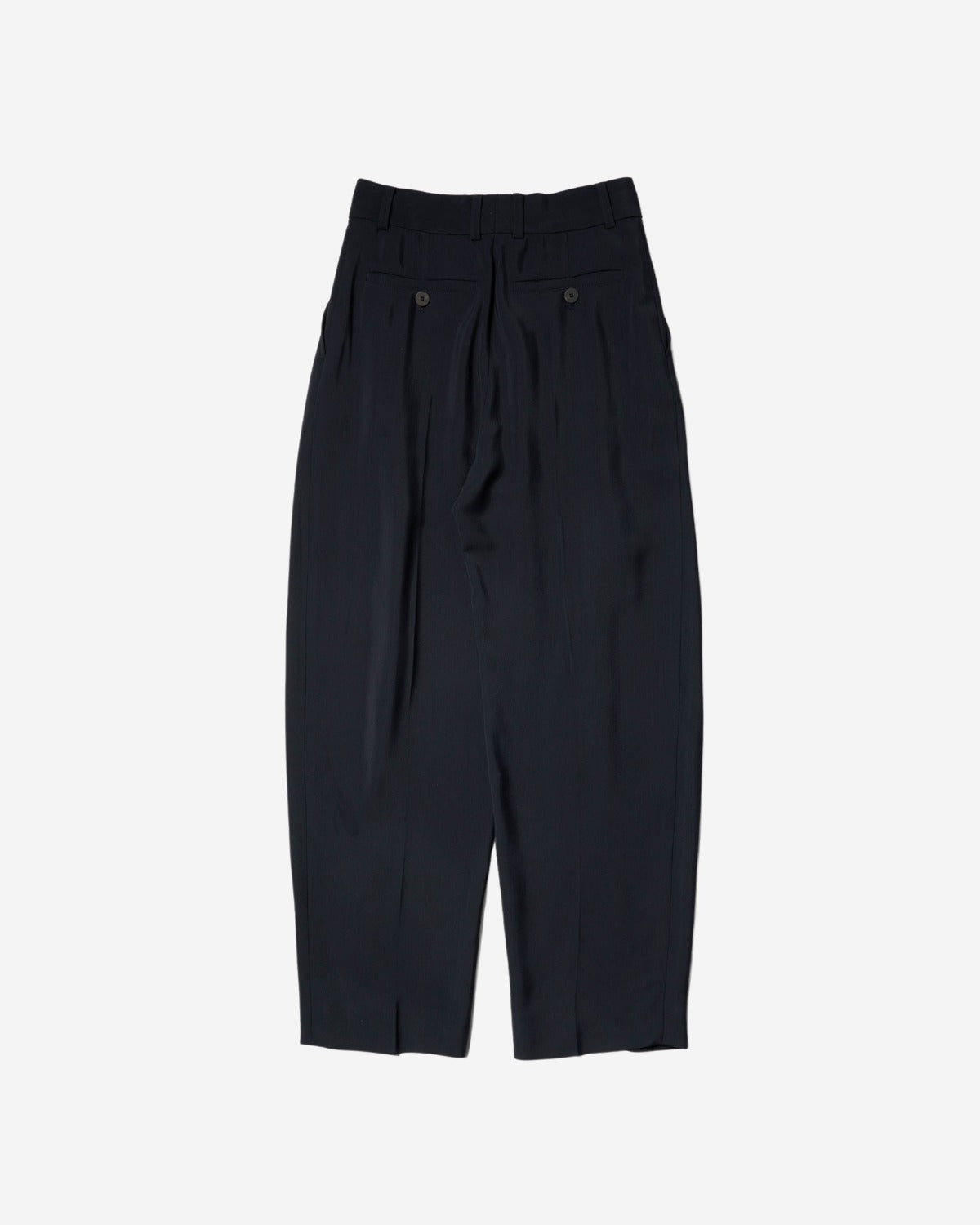 Double Pleat Pant - Darkest Navy