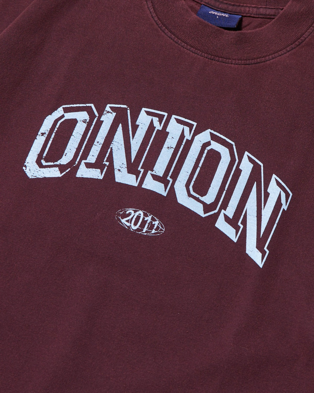 Onion University Cracked Prints - Faded Red