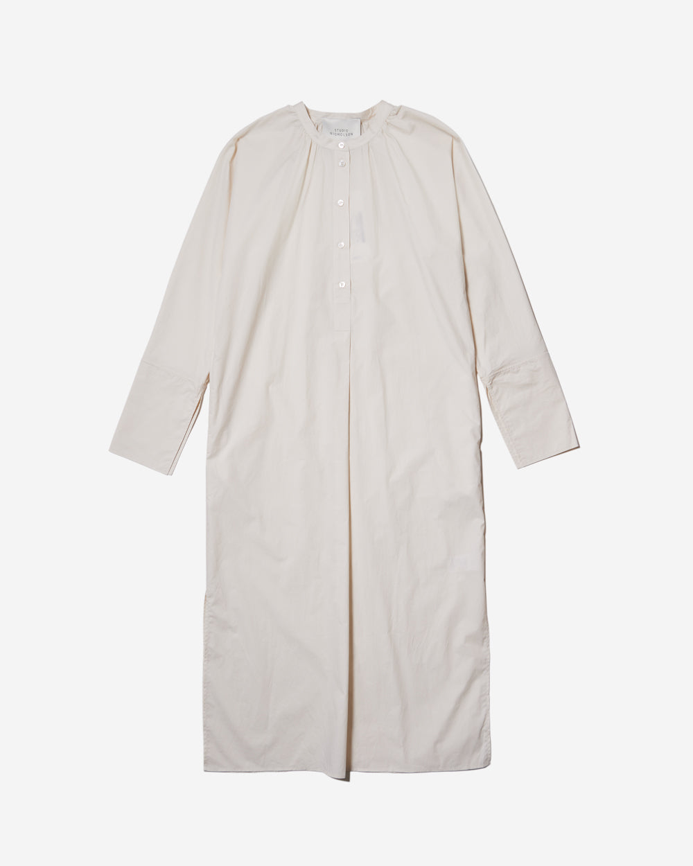 Hansol Shirt Dress - Milk