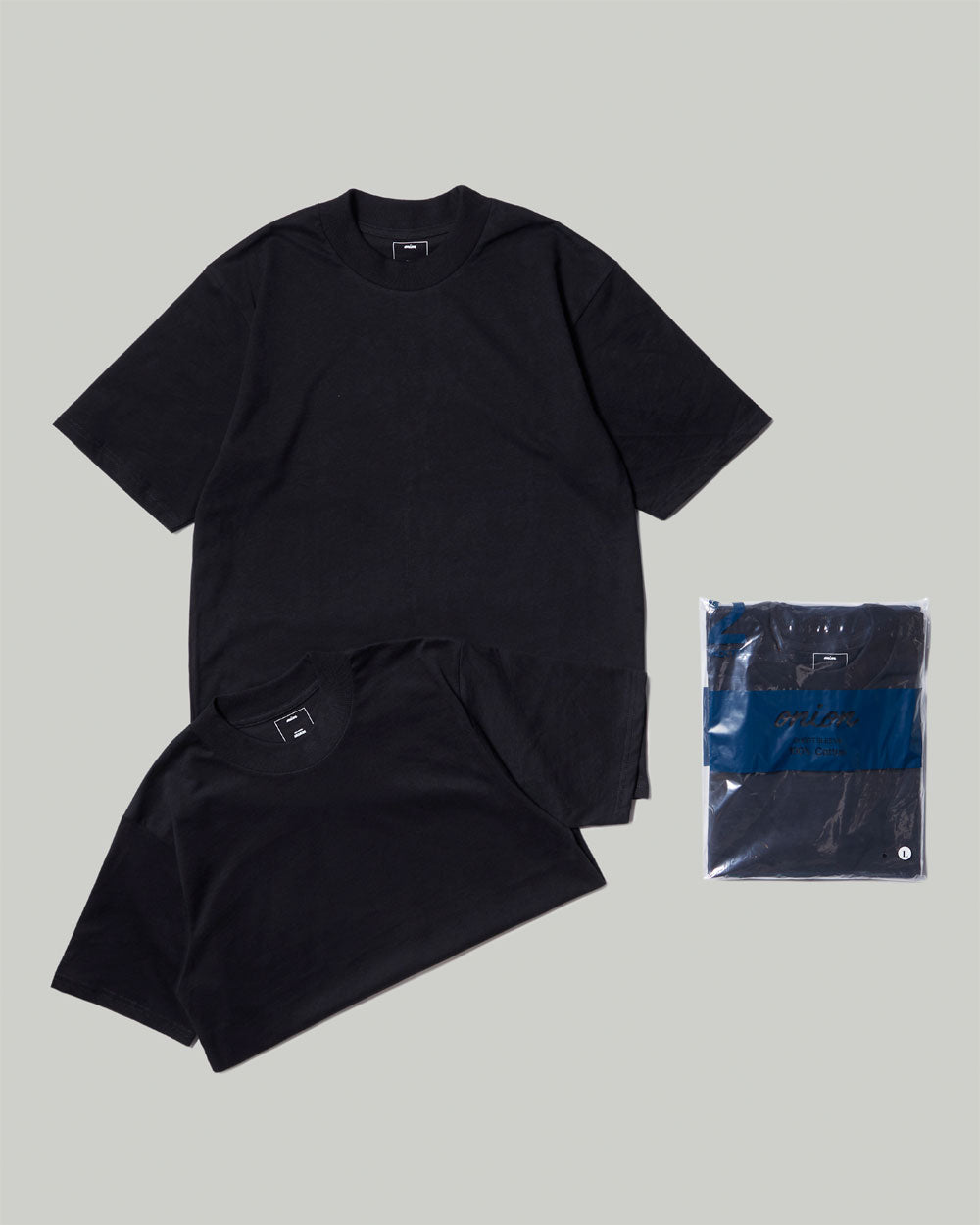 2 Pack Blank T-Shirt Super Soft - Black