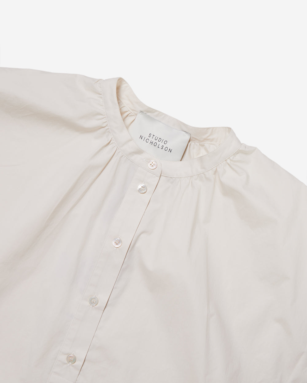 Hansol Shirt Dress - Milk