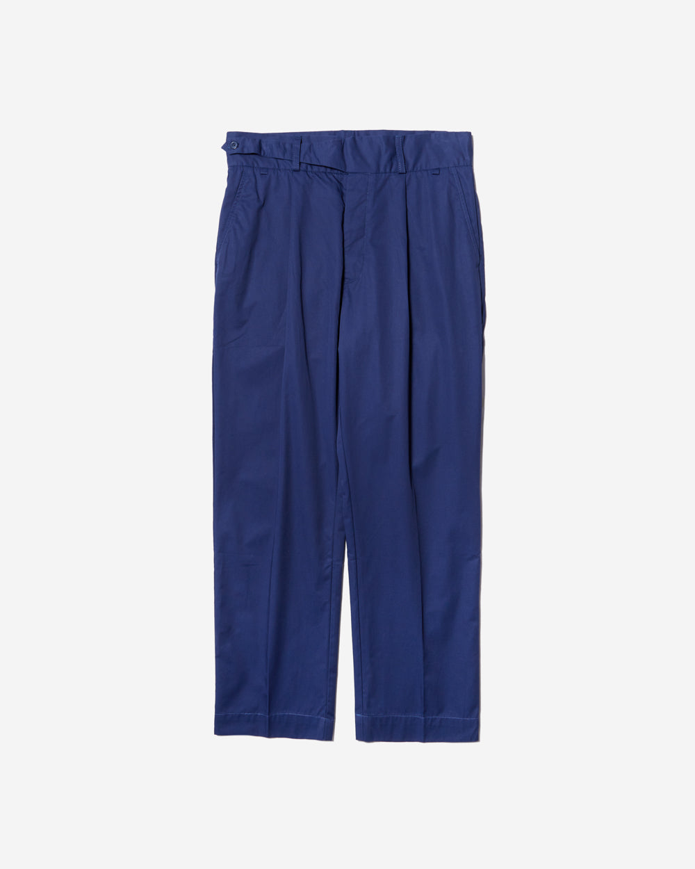 Side Button Chino - Navy