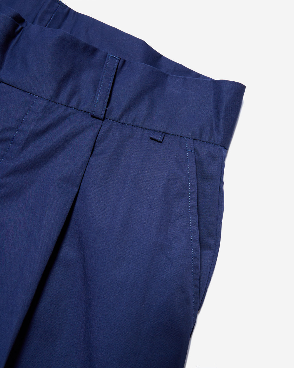 Side Button Chino - Navy