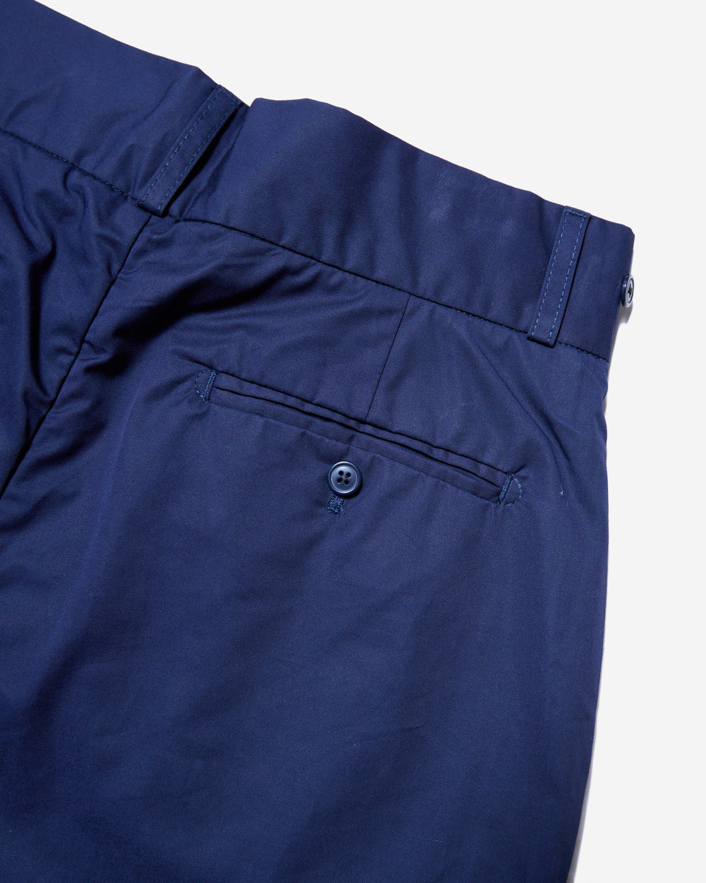 Side Button Chino - Navy