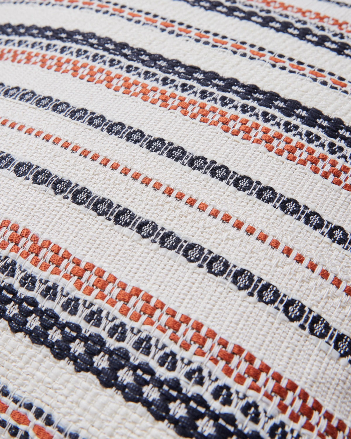 Handwoven Cushion -Ethnic Stripes