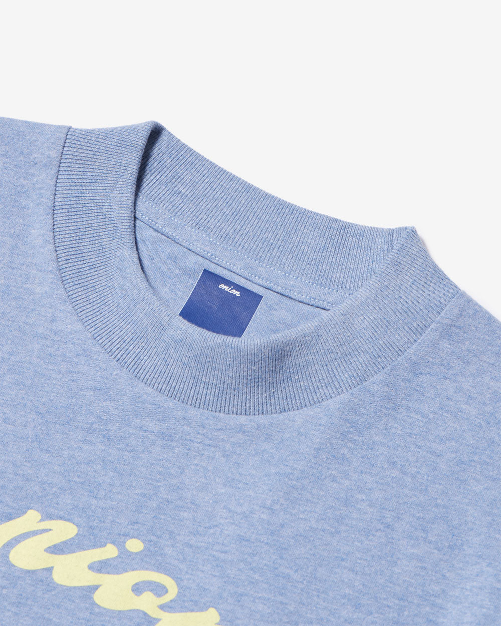 Twisted Logo Top Dyed T-Shirt - Pelham Blue / Scrambled Eggs