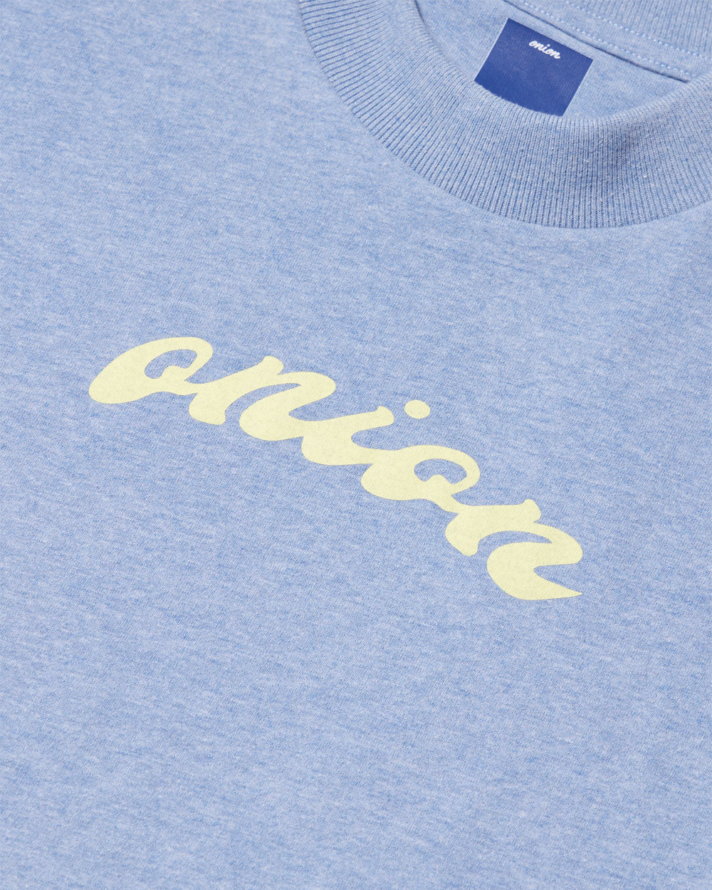 Twisted Logo Top Dyed T-Shirt - Pelham Blue / Scrambled Eggs