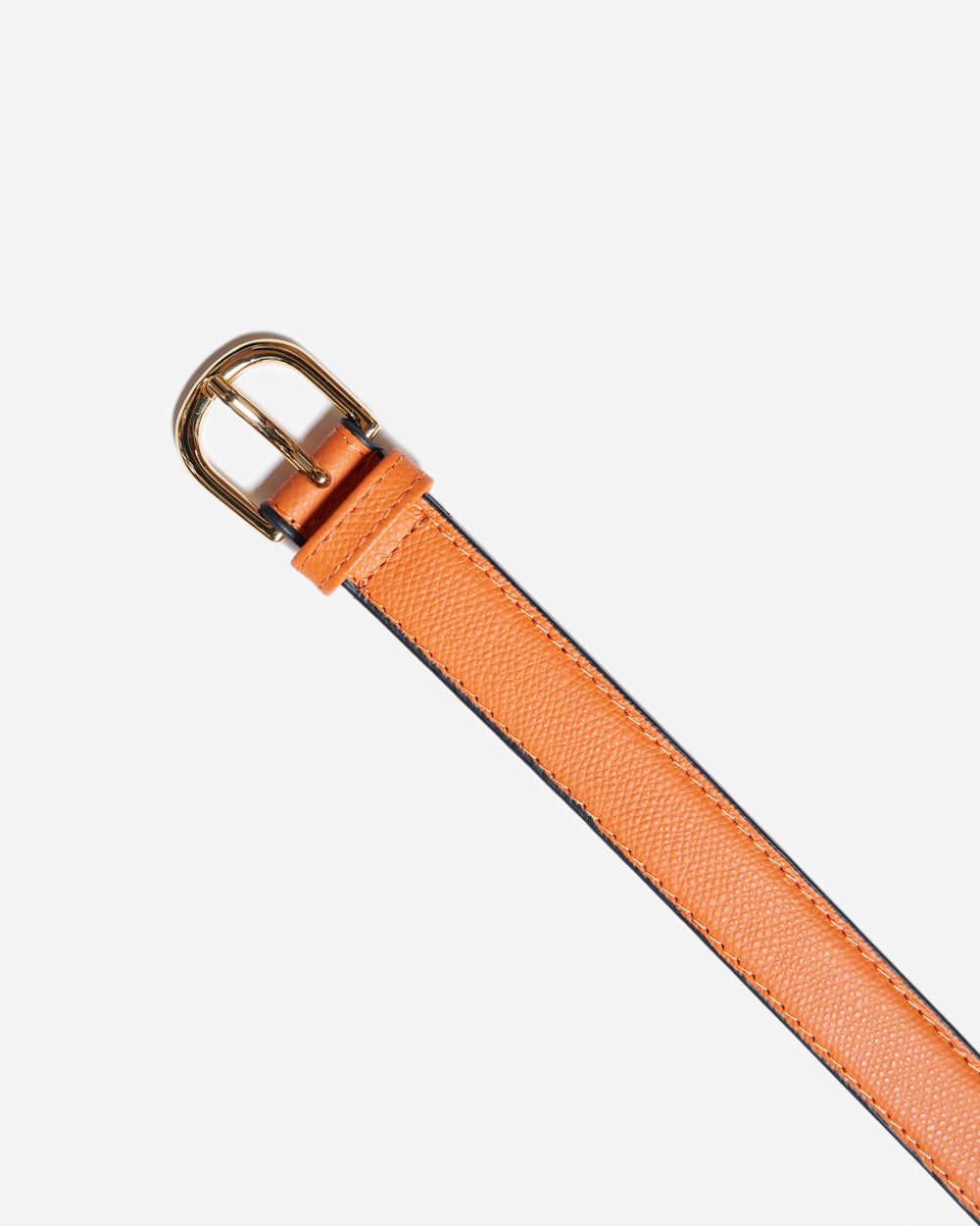 Slim Belt Full Grain - Orange